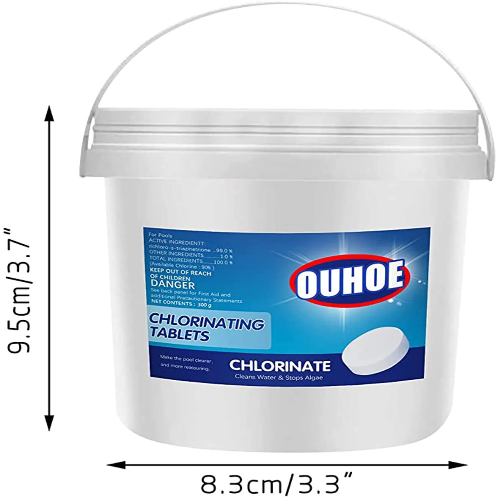 

300pcs Multifucntion Effervescent Tablets Cleaner For Kitchen Bathroom Swimming Pool And Water Home Cleaning Tools Zwembad