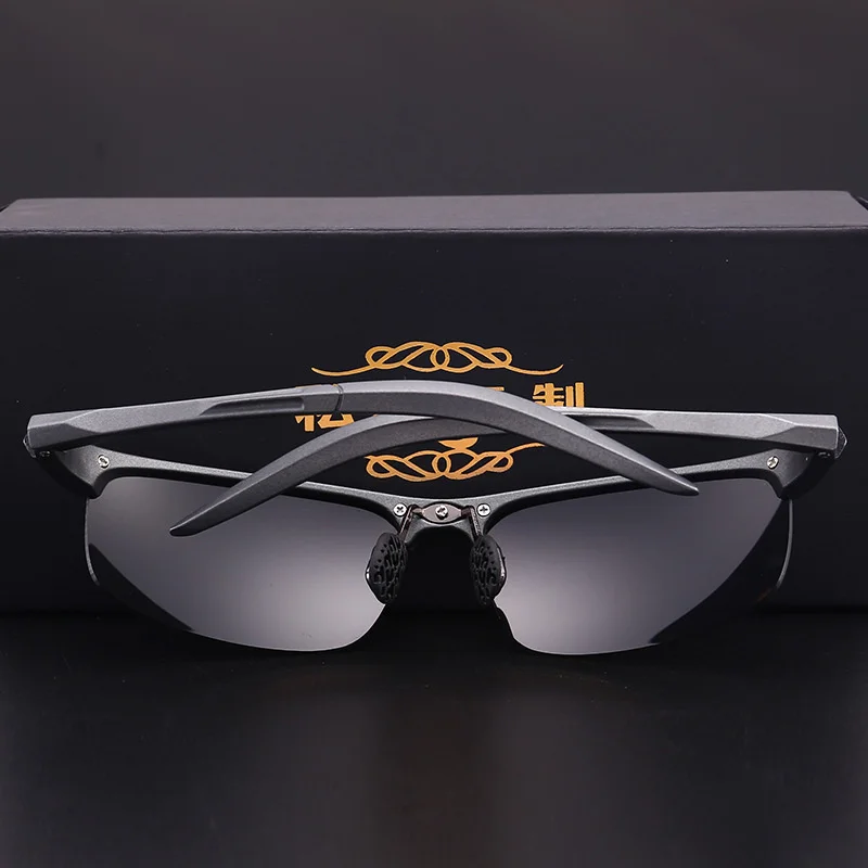 

1-23 new fashion color changing Polarized Sunglasses men's Sunglasses outdoor sports cycling glasses night vision glasses