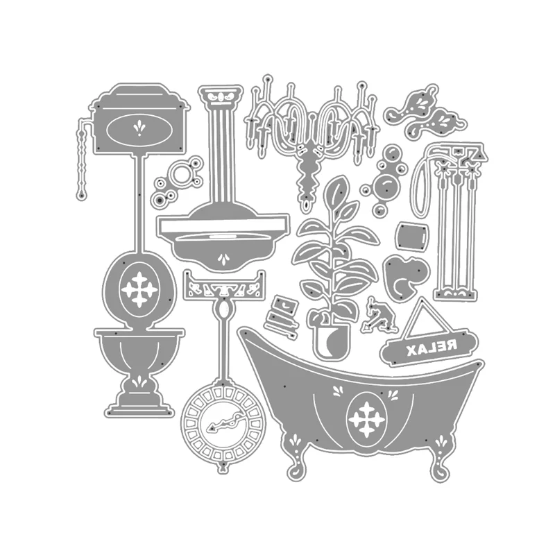 Новинка 2021 г. металлические Вырубные штампы и Скрапбукинг для изготовления