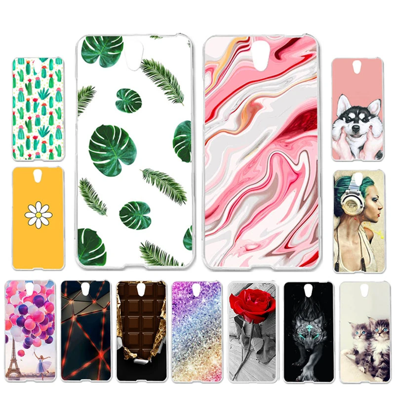 Ojeleye DIY узорчатый силиконовый чехол для lenovo Vibe S1 Lite чехол Мягкие Мультяшные из ТПУ чехол для lenovo Vibe S1 чехол противоударный чехол