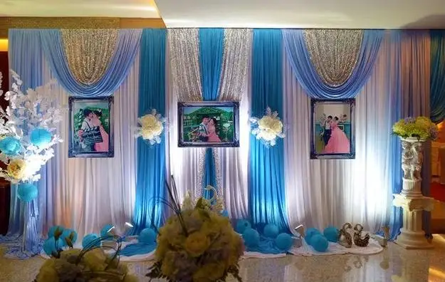 20 метров высококачественный декоративный светильник жемчужный ледяной Шелковый