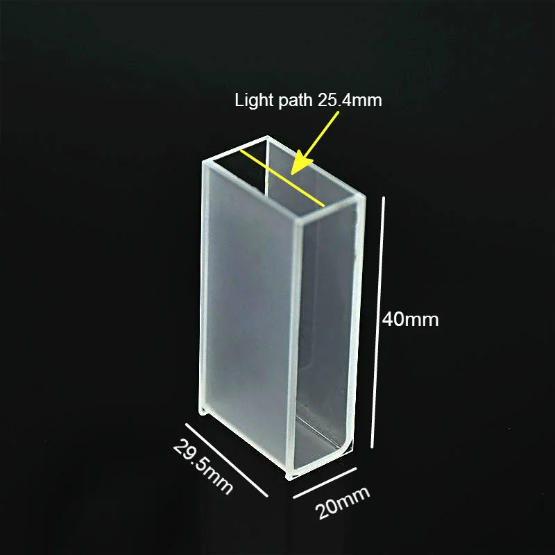 Кварца Lovibond Cuvette (жидкий образец ячейки) светильник путь 25 40 мм поглощающие клетки