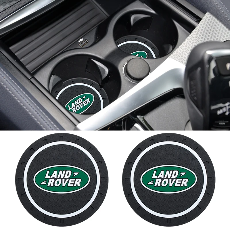 1 шт. нескользящий коврик для бутылки Land Rover Range Sport Evoque Discovery 3 4 | Автомобили и