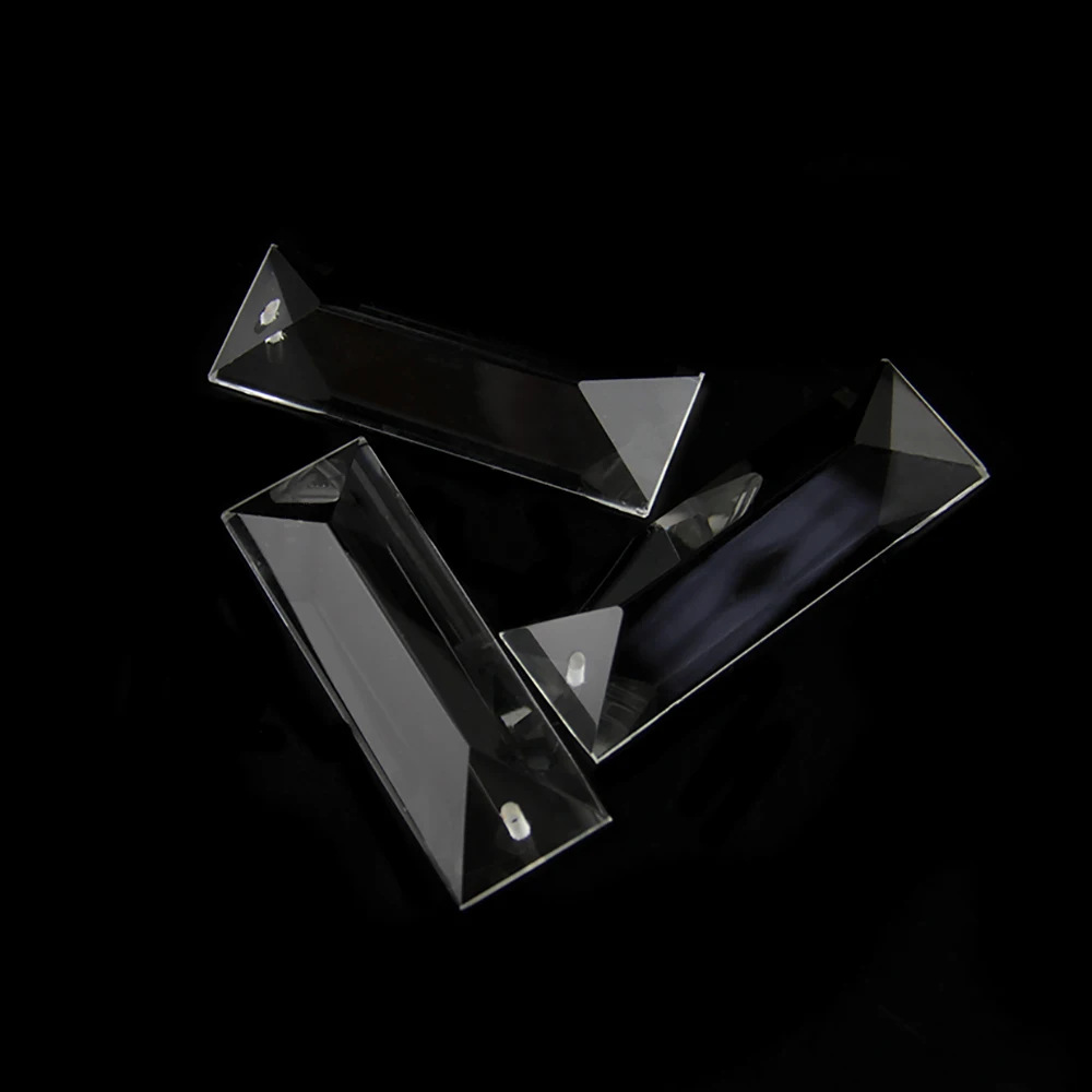 Прозрачная треугольная призма всех размеров люстры из хрустального стекла с