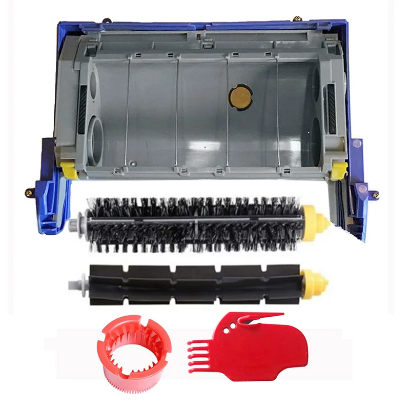 

Replacement Accessories Kit Main Brush Frame Cleaning Head Module CHM Brushes 620 650 790 For Roomba 600 700 Series