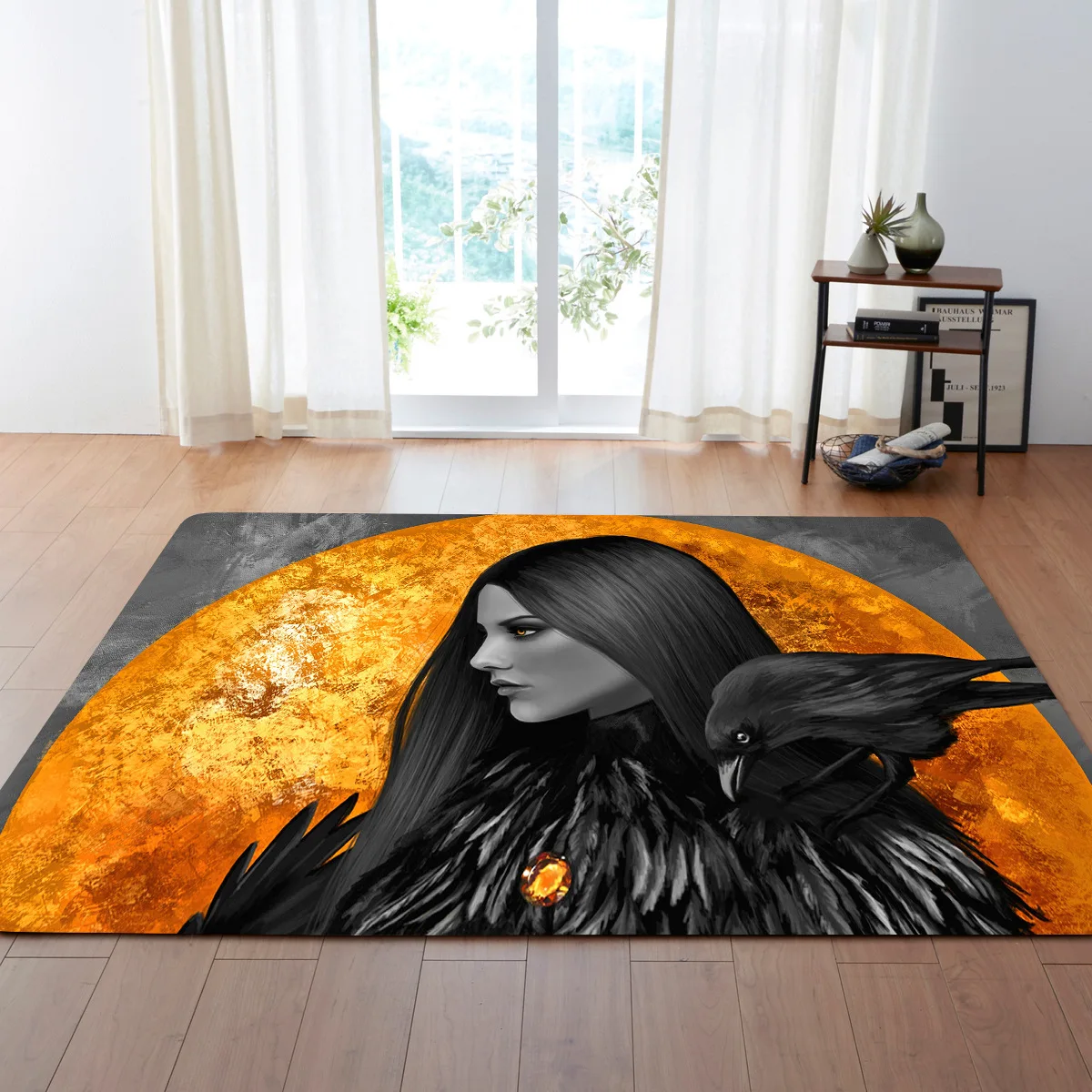 

Living Room Carpet Anti-slip Water Absorption for Kitchen Bathroom Area Rugs Moon Carpets Mat P82