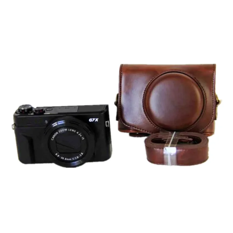 Чехол из искусственной кожи для камеры Canon Powershot G7X Mark III G7XIII G7X3 камера Vedio с