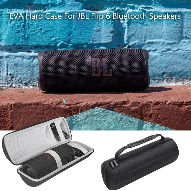 

Shockproof Speaker Protection Case Travel Protective Bag Cover for FLIP 6 Speaker Travelling Camping Business Trip Case