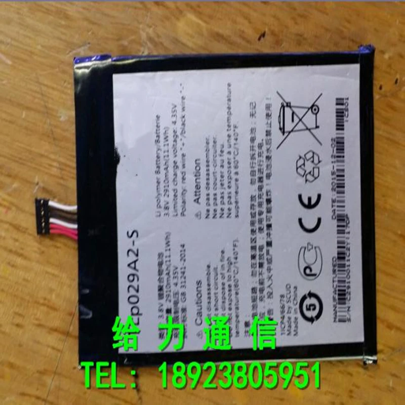 Аккумулятор TLp029A2 TLP029A2-S 2910 мАч для Alcatel One Touch Idol 3 I806 6045Y 6045K, аккумулятор с инструментами для ремонта