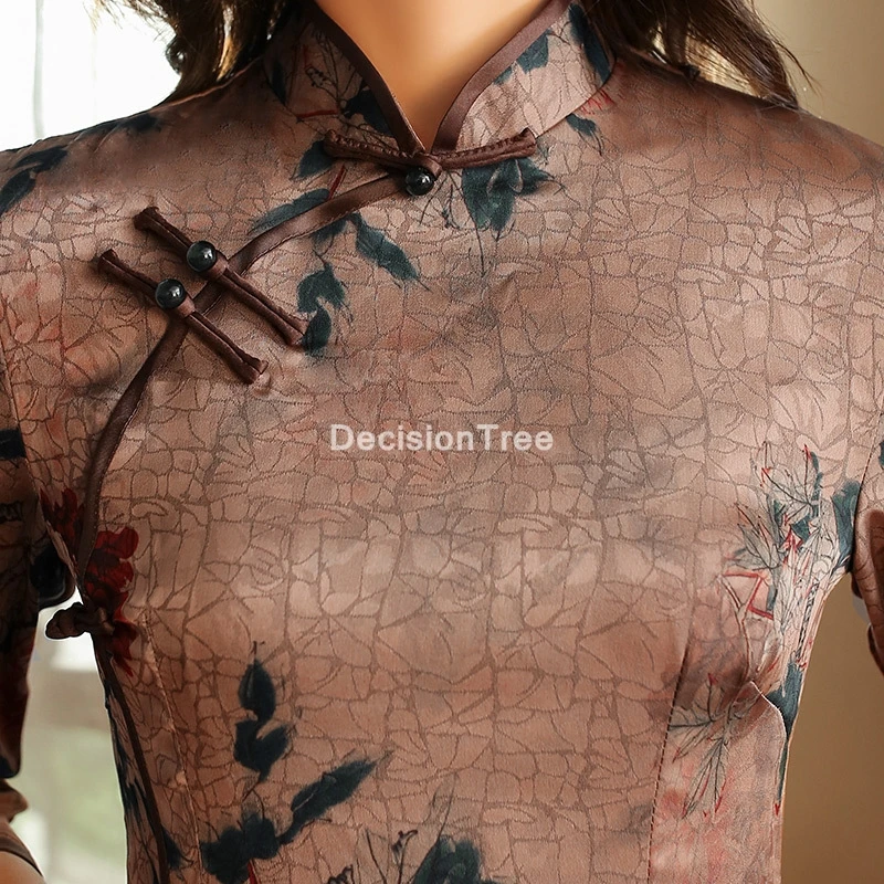 2021 улучшенное китайское платье Ципао элегантное традиционное винтажное в