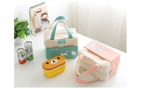 1 pcs ladies portable warm food picnic bag girls and men lunch bag travel picnic beverage fruit food storage bag accessories