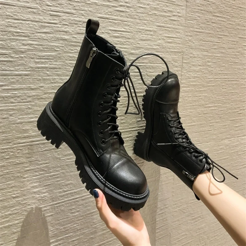 

boots women's winter autumn shoes British short boots autumn 2021 new fashion boots