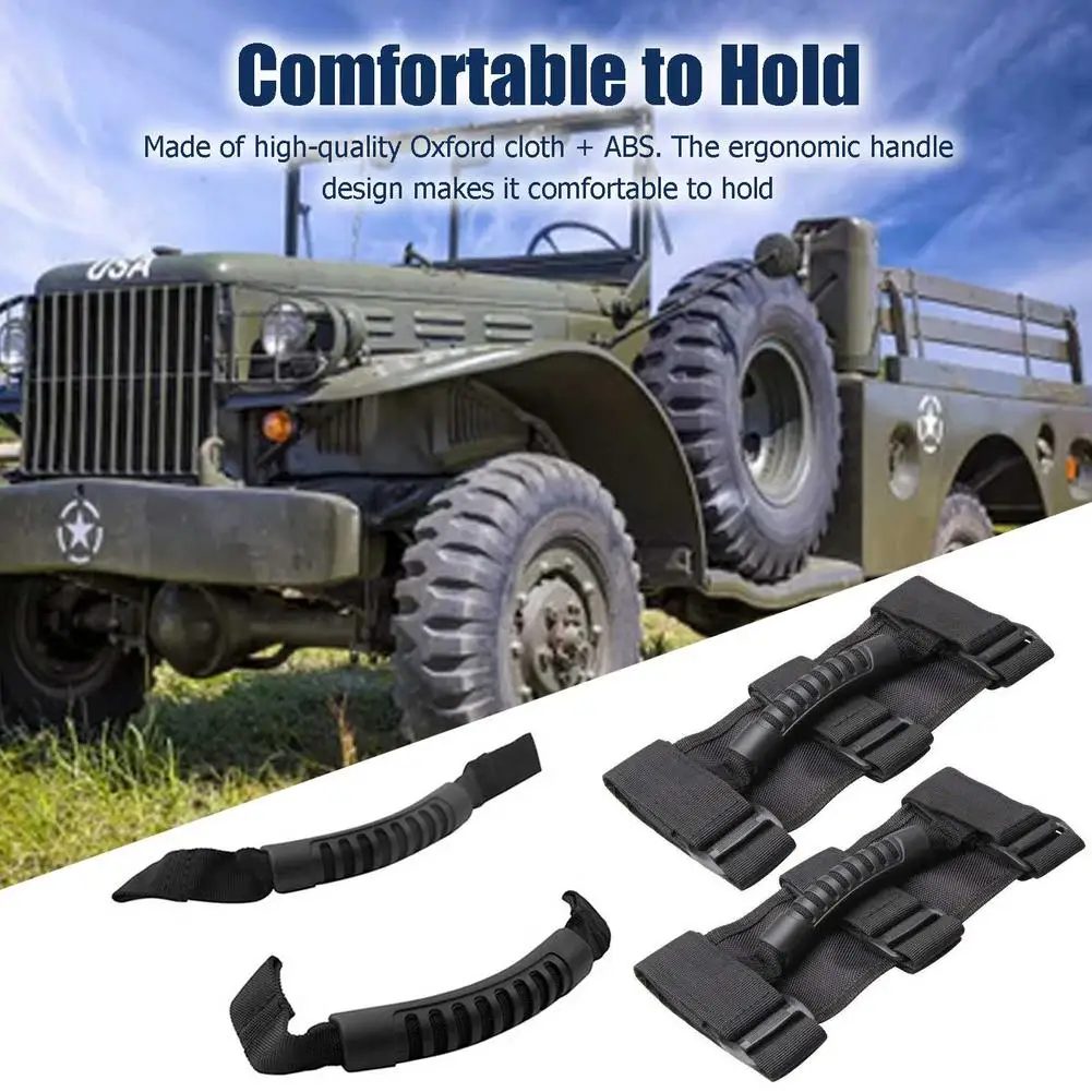 

Car Auxiliary Handle Convertible Frame Grip Handle Roof Strong Stable Armrest Car Seat Back Handle Anti-roll Bar Handles Comfort