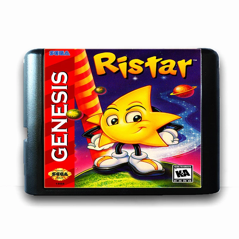 Ristar для 16 бит Sega MD игровая карта Mega Drive Genesis US PAL версия видео консоль|Картриджи| |