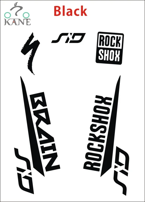 Комплект из 2 предметов/набор Rockshox мозга SID вилка Велосипедное колесо украшения