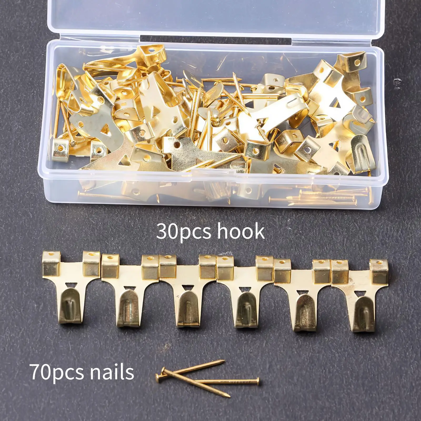 Прочный железный крючок фоторамки набор изображение висящим комплектом для