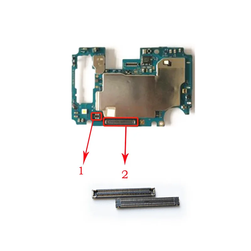 ЖК-дисплей FPC Разъем для зарядного устройства Samsung Galaxy A70 A705 USB контактный разъем для зарядки аккумулятора