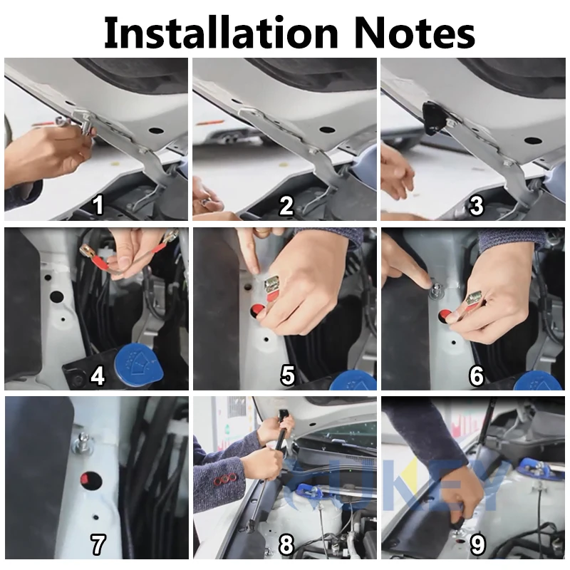 Car Accessories Front Hood Bonnet Hydraulic Rod Engine Lift Support Gas Spring Strut Cover For Mazda CX-5 CX5 KF 2017 2018 2019 |