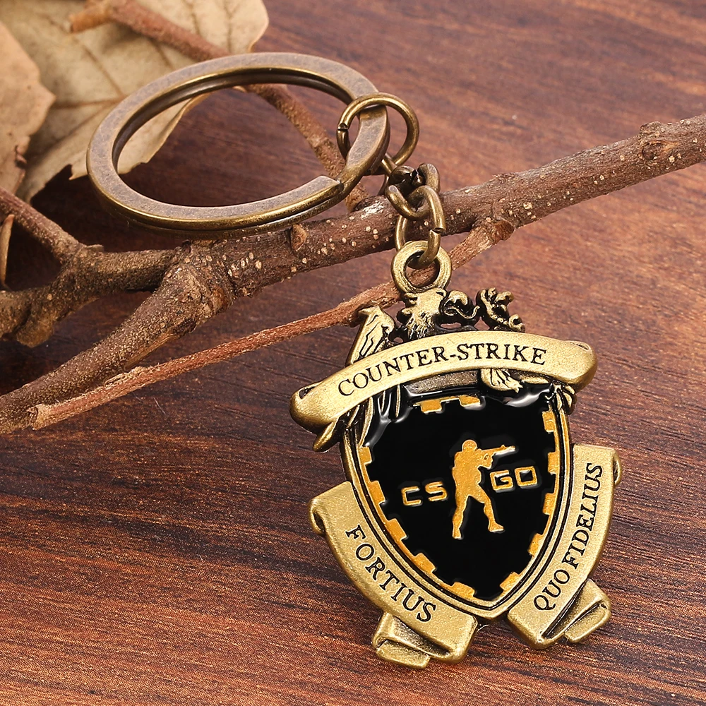 Брелок для ключей CSGO мужчин и женщин популярная игра Классическая модель CS GO