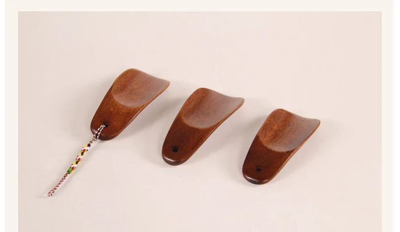 1 шт. унисекс твердой древесины Shoehorn маленький деревянный рожок для обуви Путешествия Портативный Ручка обуви атлет обувь аксессуары