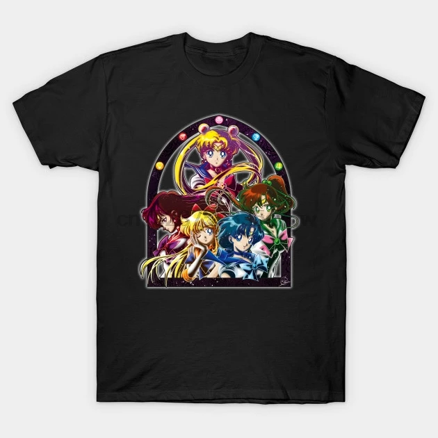 Мужская футболка Sailor Moon S Universe edit Manga с принтом Футболки | одежда