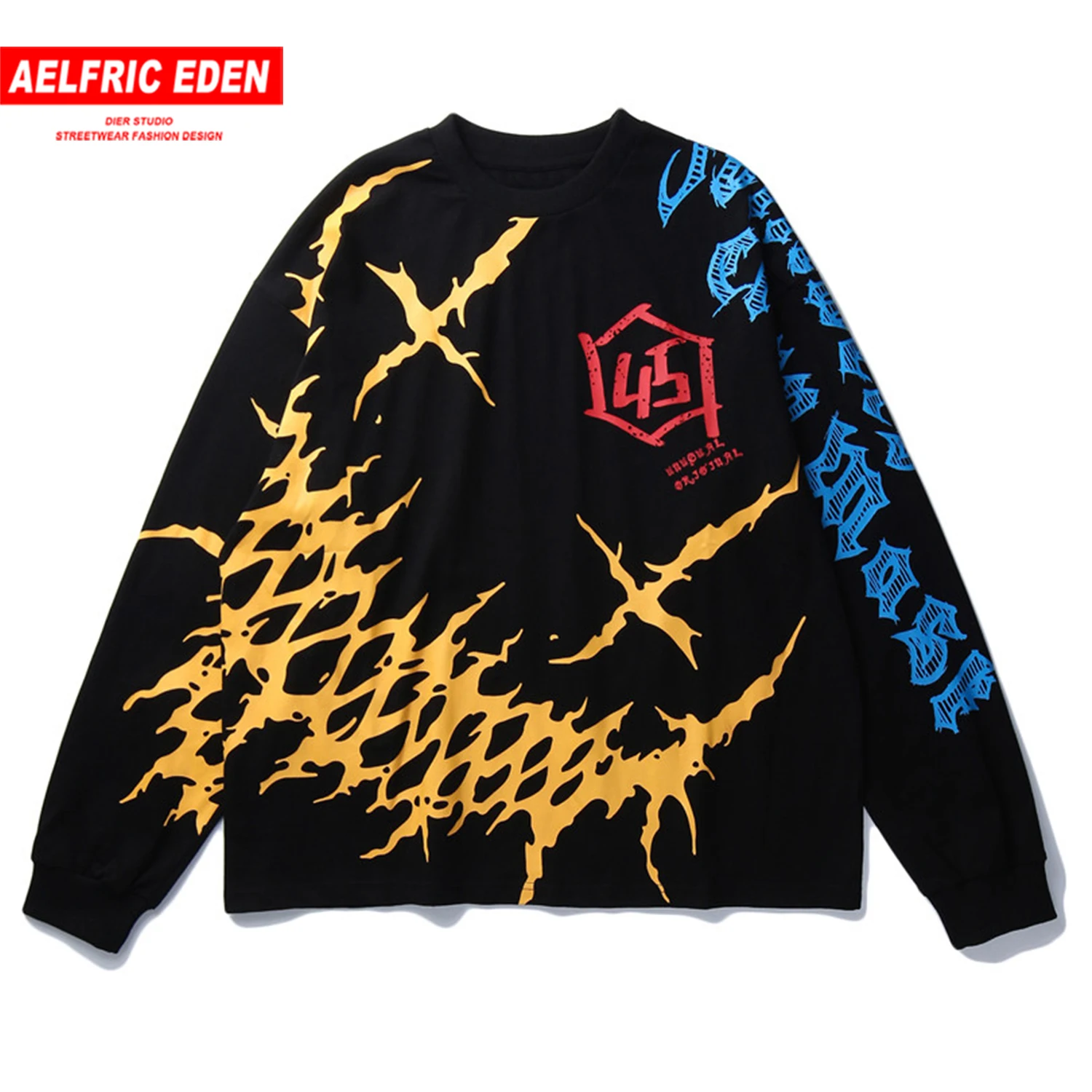 Aelfric Eden Devil Smile Мужская футболка 2020 уличная одежда хип хоп свободные топы футболки
