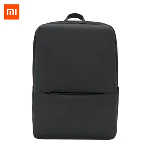 Дорожный деловой рюкзак Xiaomi с 3 карманами, большие отделения на молнии, рюкзак из полиэстера, 15,6 дюймов, сумка для компьютера