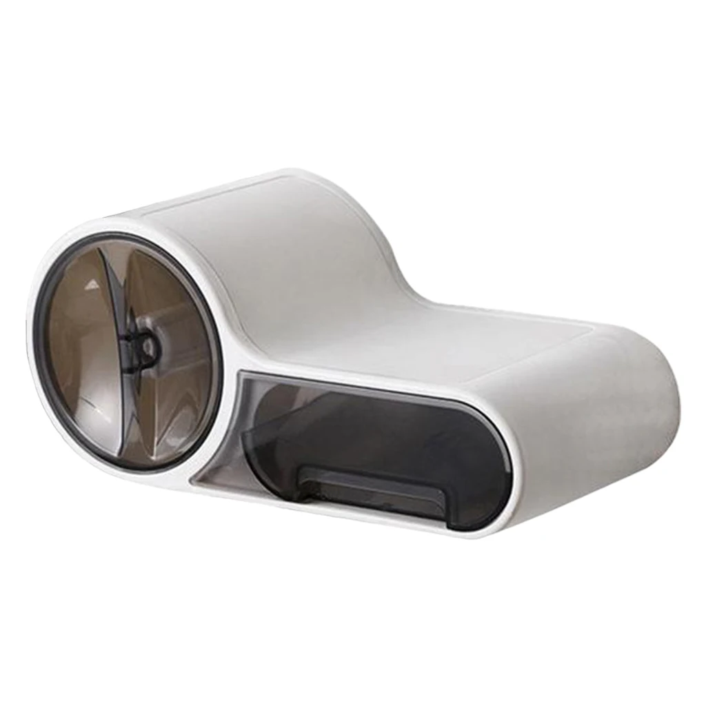 

Toilet Paper Holder Rack Shelf Bathroom Wall Tissue Box Roll Paper Dispenser, Adhesive Mount