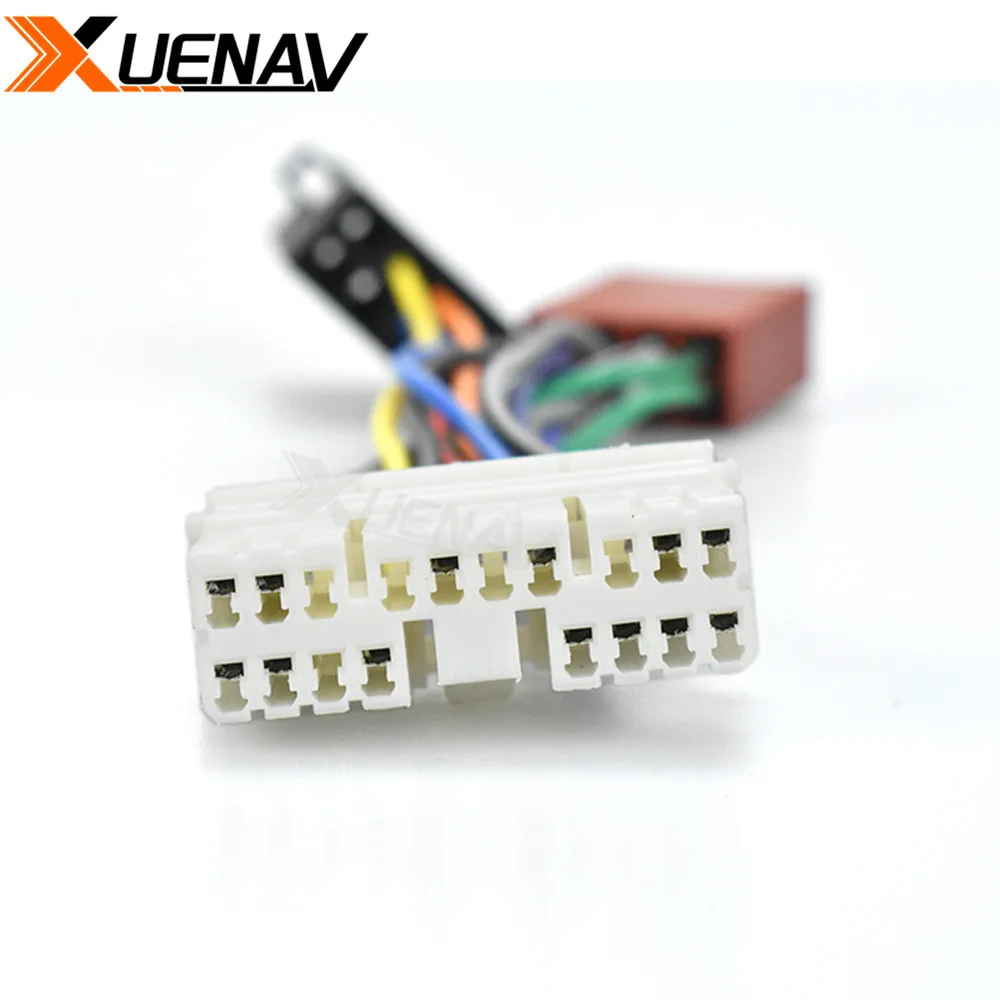 

Xuenav ISO Cable 12-105 Wiring Harness Radio Adapter for/-BMW for/-ROVER for/-MINI Connector Cable