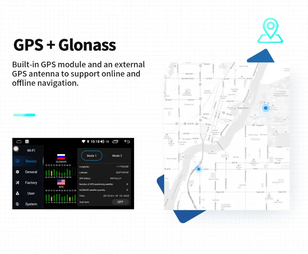 Радуясь 2 Din Универсальный Android 8,1 автомобильный Радио gps мультимедийный плеер стерео для Honda/Nissan/Toyota головное устройство Поддержка Зеркало Ссылка