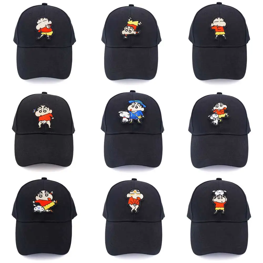 

Casual Baseball Cap Hip Hop Unisex Hat With Cartoon Anime Cute Boy Embroidery Patch Outdoor Sport Shade