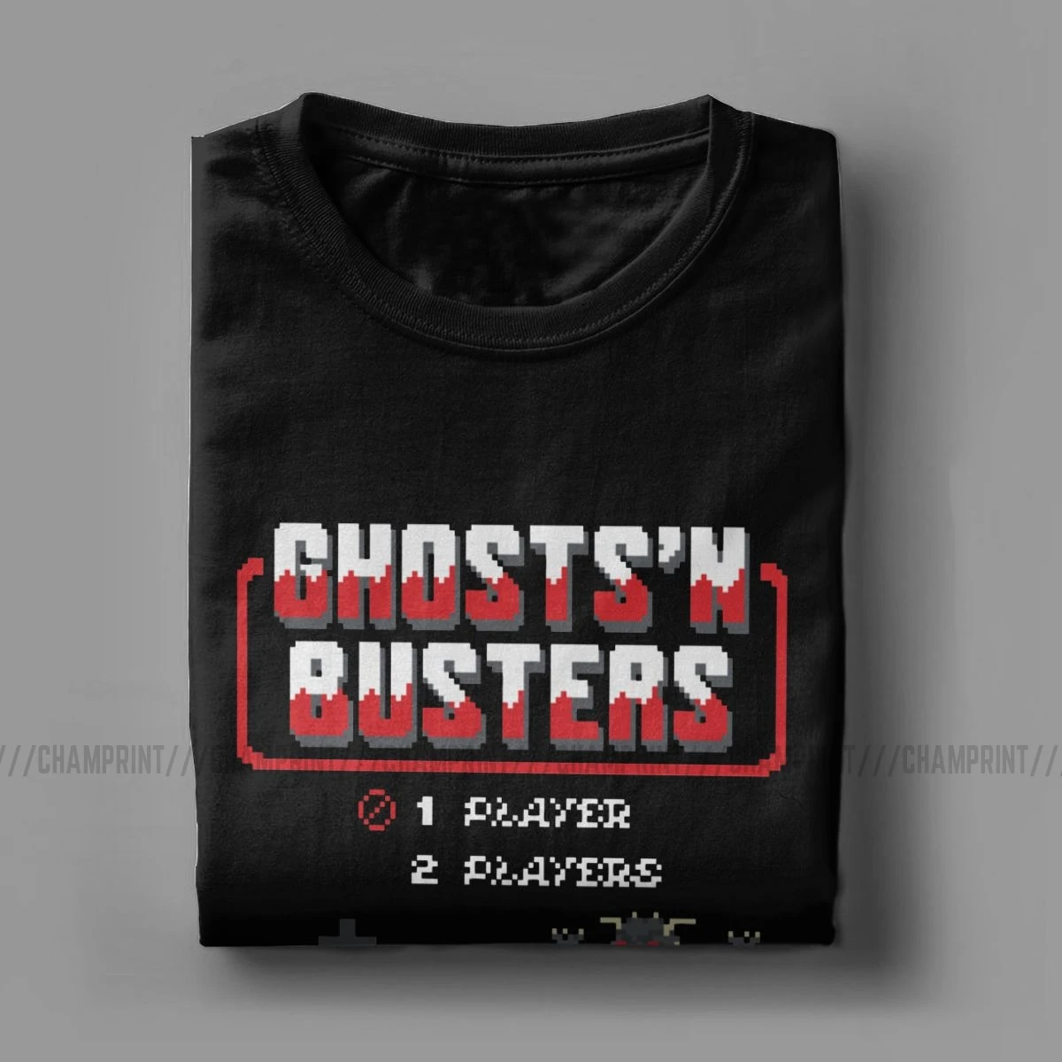 Ghosts 'N Busters T Shirts Men's Awesome T-Shirts Ghouls'N Daimakaimura Arcade Games Tees Short Sleeve Clothing 5XL | Мужская