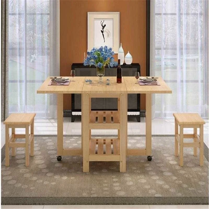 

Стол настольный для столовой, складной, в винтажном стиле