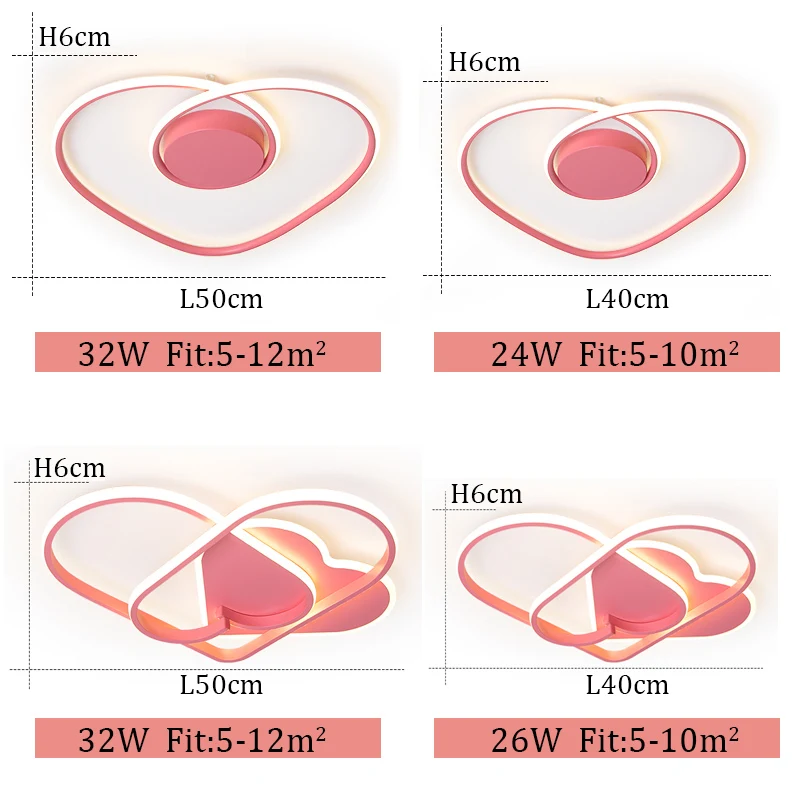 

New Ceiling Light Fixture For Bedroom Living Room Creative Ceiling Lamp Metal Body Children Room Ceiling Lamp AC 110V 220V