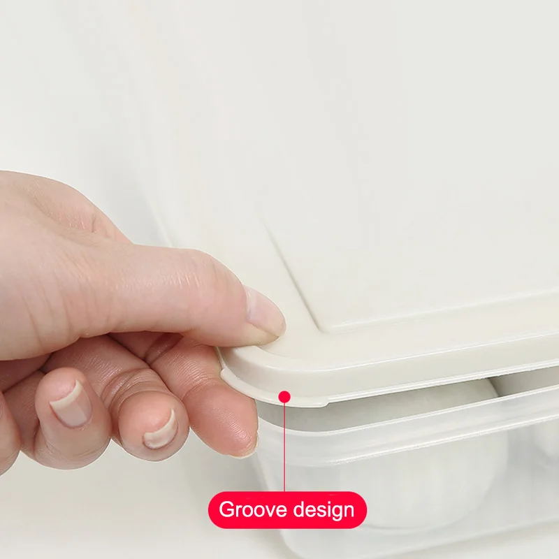 Plastic Egg Container Case Refrigerator 24 Grid Tray Holder Storage Box Organizer Kitchen Supplies Tools | Дом и сад