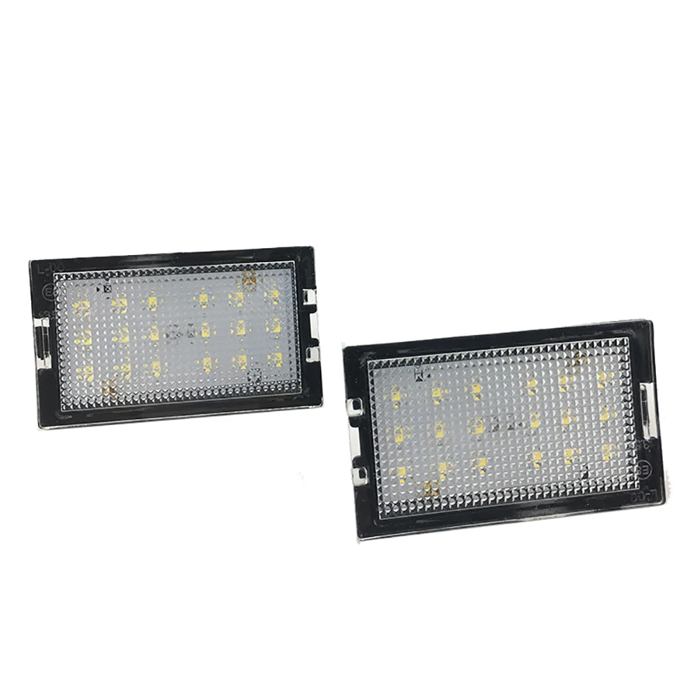 

2x LED License Plate Number Lights Lamp for Land Range Rover Discovery Freelander LR3 LR4 L359 L320 LR2 Sport L359 L320 L319 etc