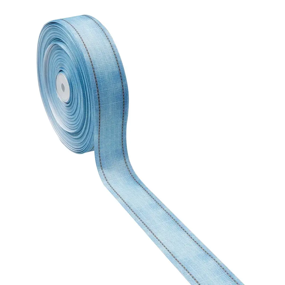 

IBOWS 5 Yards 38MM Grosgrain Thermal Transfer Ribbon Single Face Ribbon For Gift Wrapping Handmade Materials Diy Accessories