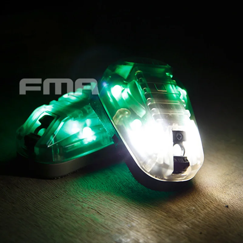 

Fma tactical Survival light outdoor sports Hel star6 Gen3 identification light for hunting camping BK/DE green liaght TB1286
