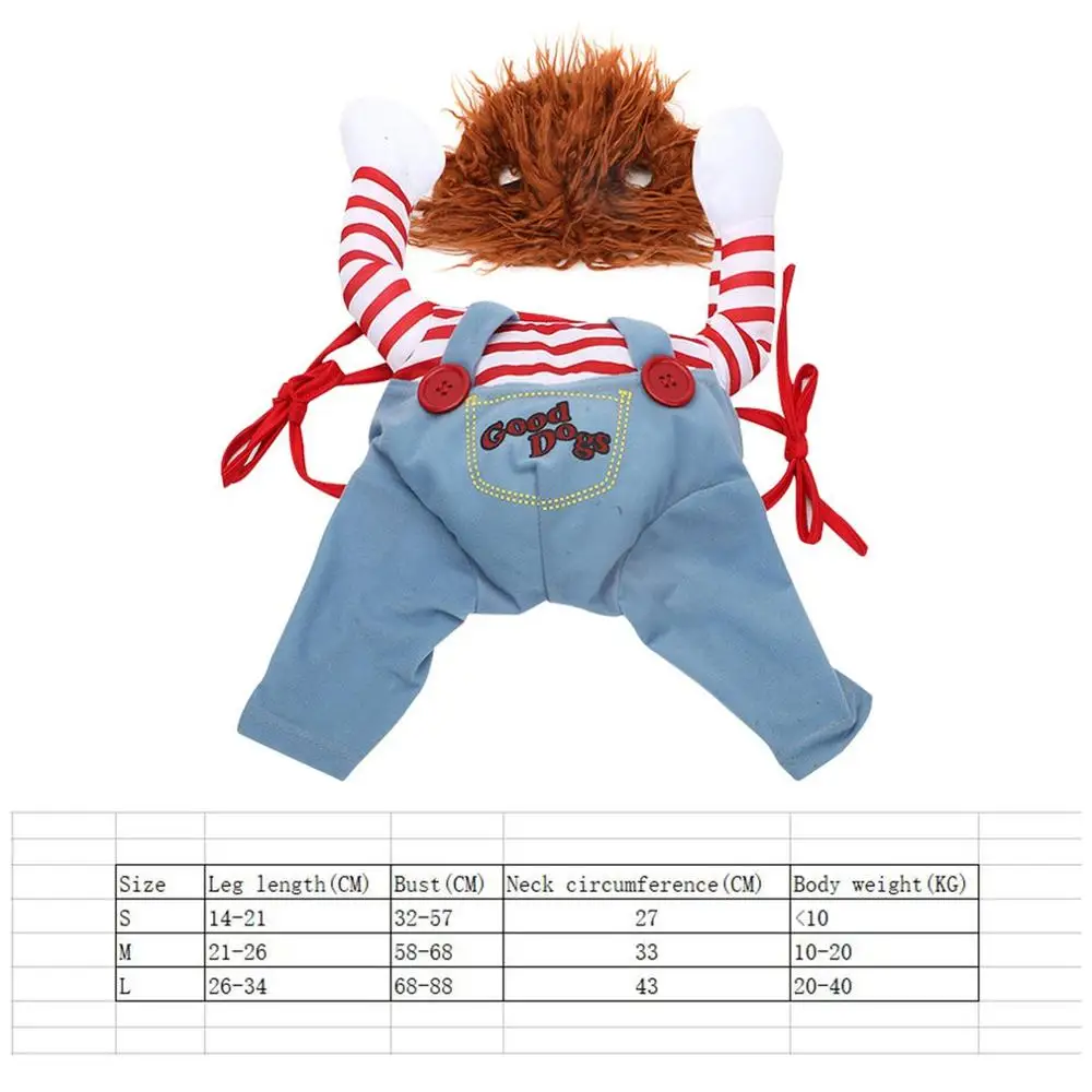 

Dog Cat Clothes Halloween thanksgiving Cute Clothes For Dogs For The Winter Pet Outfits Cartoon Coat Thicker Clothes For Dogs