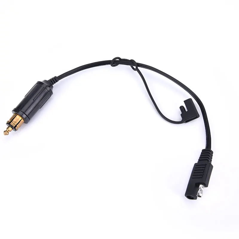 

1PC Battery Adapter Connector Cable DIN Powerlet Plug to SAE for BMW Motorcycle with SAE To SAE Adapter