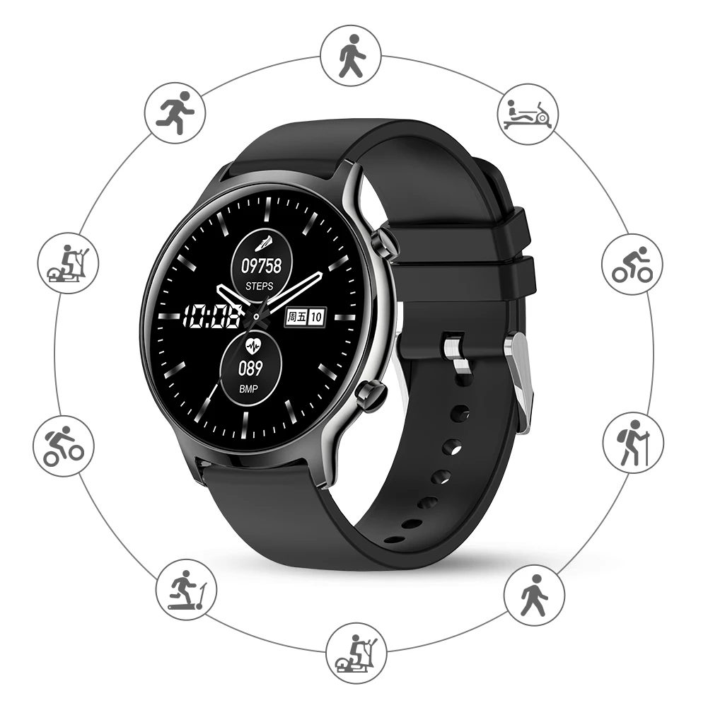 

Смарт-часы BOBO BIRD для телефонов Android iOS водонепроницаемые цифровые часы фитнес-трекер с пульсометром и шагом сна