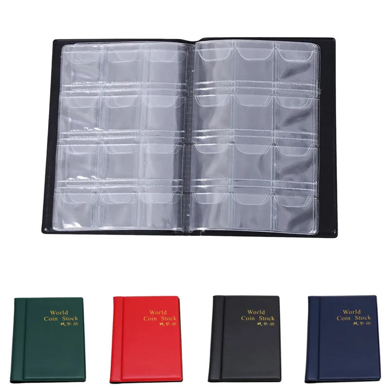 Коллекционный органайзер для денег 120 карманов коллекция монет альбом