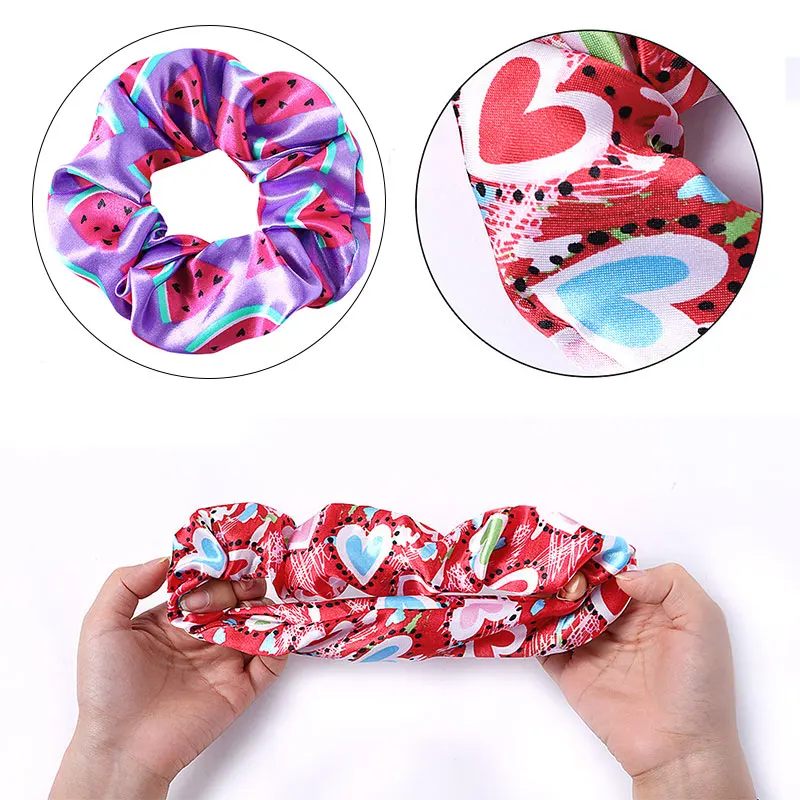 Женская винтажная эластичная повязка на голову аксессуар для волос в виде арбуза