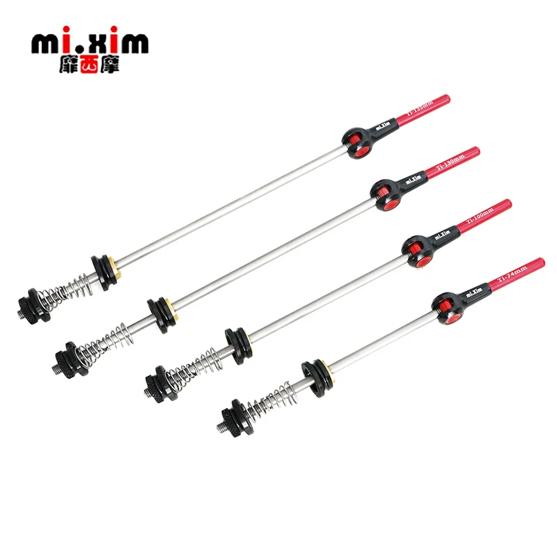 Велосипедный быстросъемный шпаг Titanium Ti для горного и шоссейного велосипеда 100/130