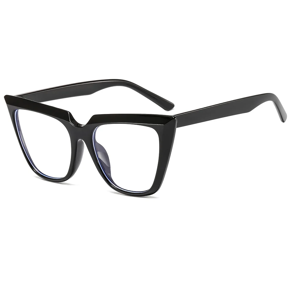

Unisex Cat Eye Blue Light Blocking Glasses Women Men Clear Glasses Optical Eyeglasses PC Frame Transparent Lens Spectacle Frame