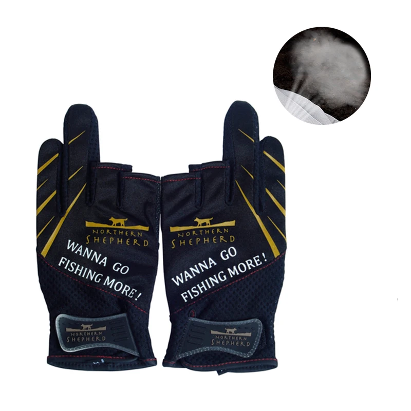 

Japan's Norihern Shepherd Fingerless Gloves Sun Protection Breathable Men's Gloves For Fishing For Summer Fishing Tackle 2021