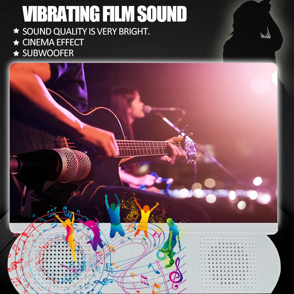 Лидер продаж увеличительное стекло для экрана мобильного телефона 12 дюймов 3D