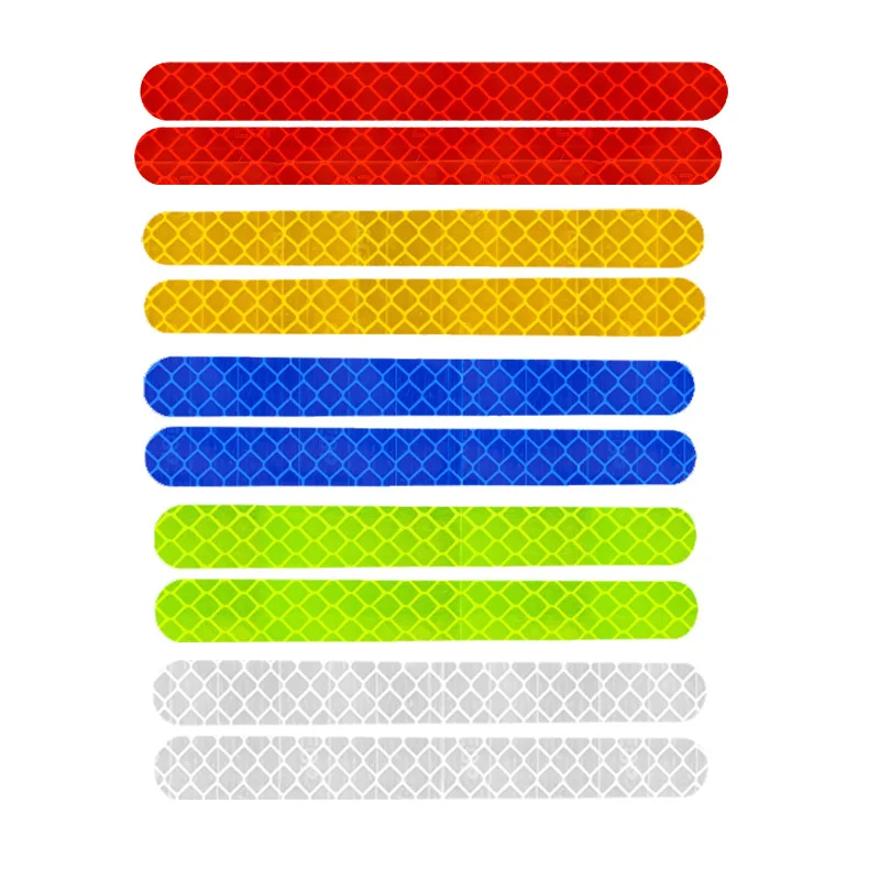 

Горячая Распродажа Автомобильная Светоотражающая полоса s наклейки на зеркало заднего вида знак безопасности Автомобильная Светоотражающ...