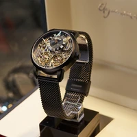 ailang luxury brand waterproof mechanical men watch expensive top brand fashion quality roman double tourbillon mens watches