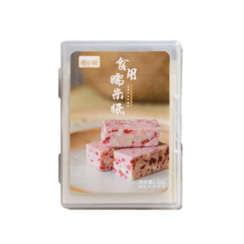 500 листов съедобная клейкая бумага для риса практичная конфет и сахара нуги